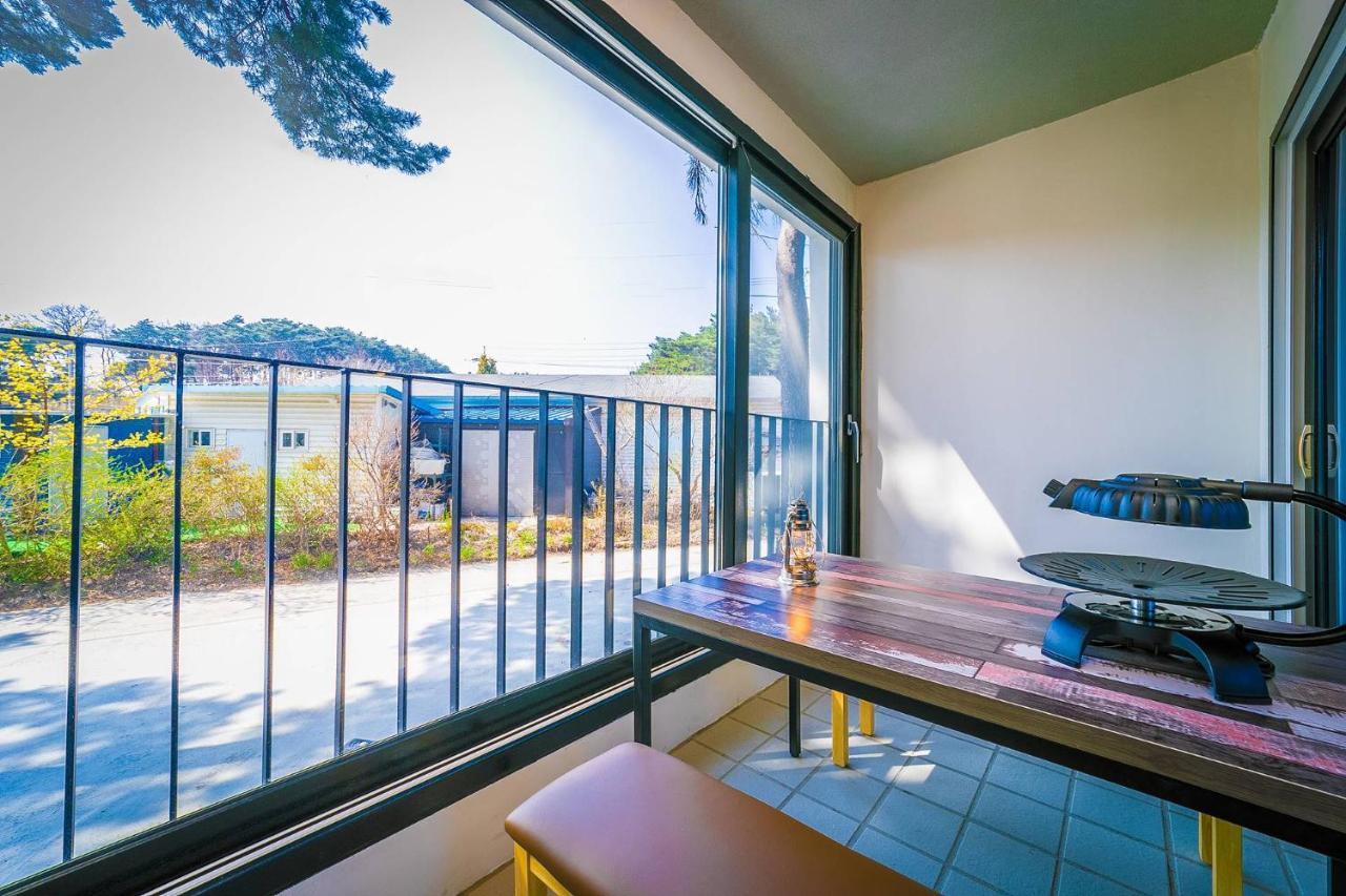 Gangneung Haesolnaeeum Pension Bagian luar foto